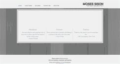 Desktop Screenshot of mosessison.com